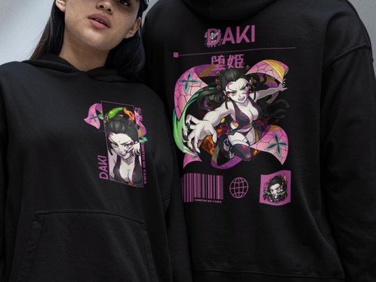 Discover Anime hoodie Gift for her Gift for friends Funny gift Unisex hoodie