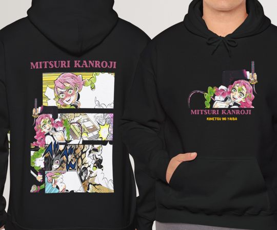 demon Kimetsu no Yaiba anime Manga Mitsuri Kanroji hoodie