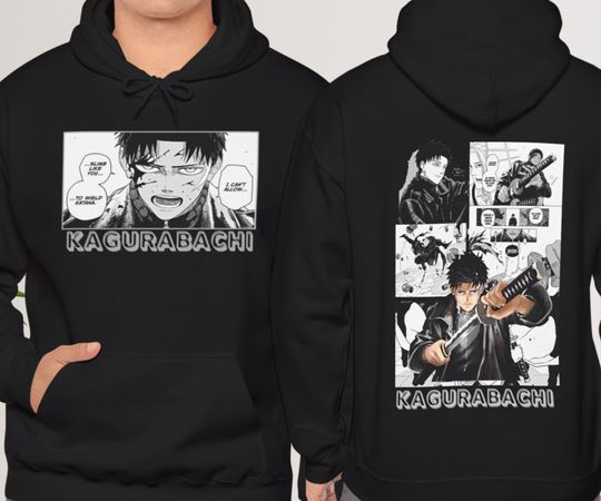 Discover Kagurabachi Anime Manga hoodie Plus size anime hoodie Gift for friends Gift for anime lover Funny gift Unisex hoodie