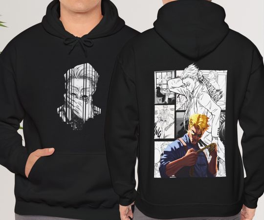 Nanami Kento Anime Manga Jujutsu Satoru JJK hoodie