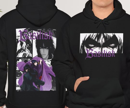 Gennosuke Kouga Basilisk anime manga hoodie