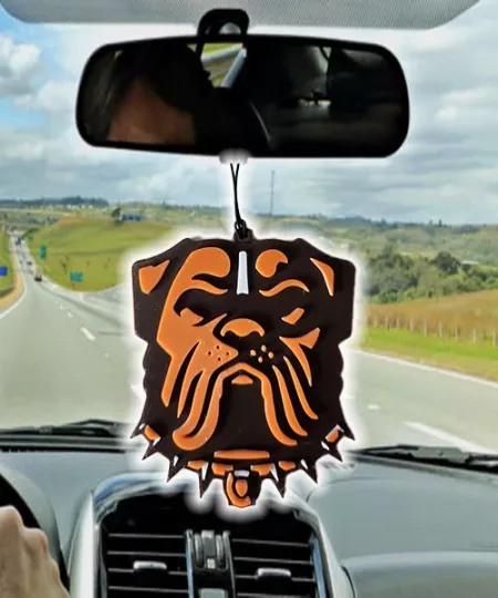 Cleveland Browns Car Rearview Mirror Ornament, Cleveland Browns Ornament