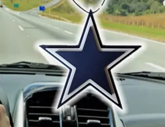 Discover Dallas Cowboys Car Rearview Mirror Ornament, Dallas Cowboys Tree Ornament