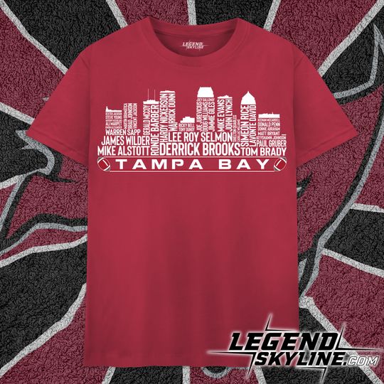 Discover Tampa Bay Football Greatest Of All Time Team Legends, Tampa Bay T Shirt