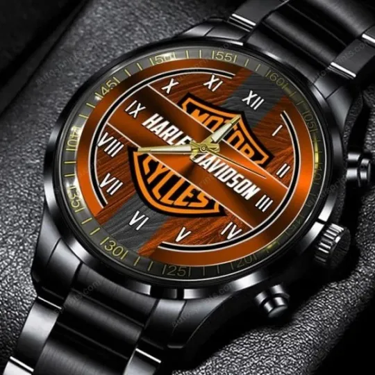Discover Personalized Harley Motor Racing Davidsonn Stainless Steel Watch For Men