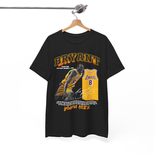 Kobe Bryant v39 Los Angeles  Vintage TShirt Throwback