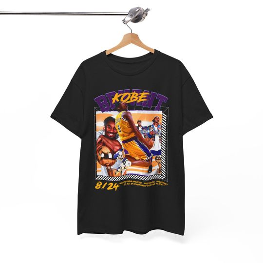Discover Kobe Bryant v33 Los Angeles Lakers Lebron James Shaq Pau Gasol Luka Doncic Vlade Divac Bronny James Derick Fisher Vintage TShirt Throwback