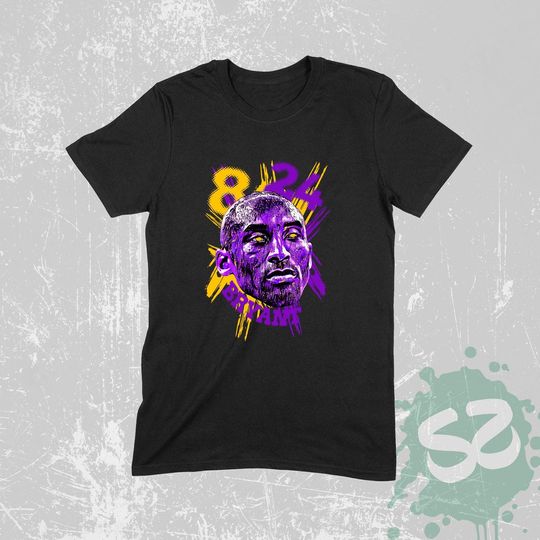 Discover Kobe Bryant Black Mamba 8-24 - Unisex T-Shirt Basketball Legend Icon