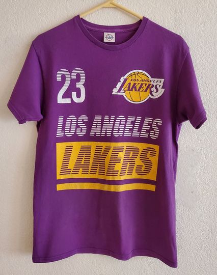 Discover Vintage Los Angeles Lakers LeBron James 23 T-Shirt