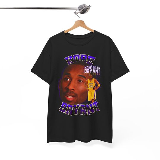 Kobe Bryant v20 Los Angeles Lebron James Shaq Pau Gasol Luka Doncic Vlade Divac Bronny James Derick Fisher Vintage TShirt Throwback