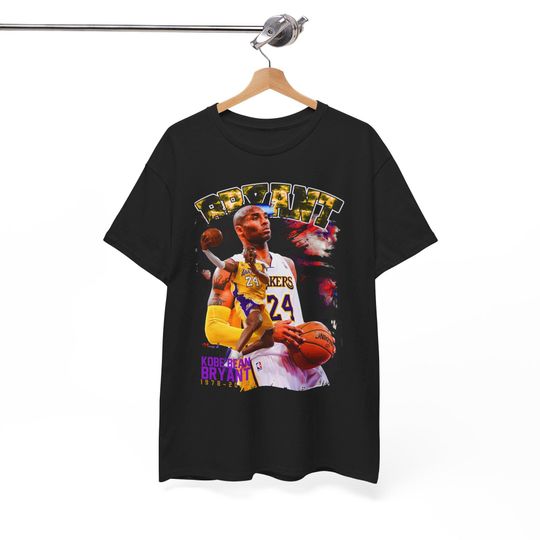 Kobe Bryant v15 Los Angeles Lebron James Shaq Pau Gasol Luka Doncic AD Vlade Divac Bronny James Derick Fisher Vintage Shirt Throwback
