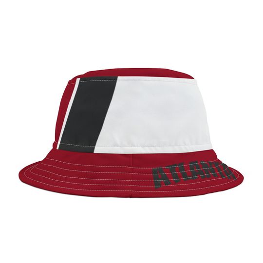 Atlanta Football Themed Bucket Hat, Unisex Bucket Hat, Cute Hat, Summer Bucket Hat, Football Fa Hat, Gift for football fan, gift