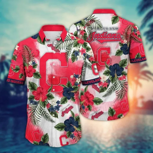 Discover Cleveland Baseball Team Indians Hawaiian Shirt