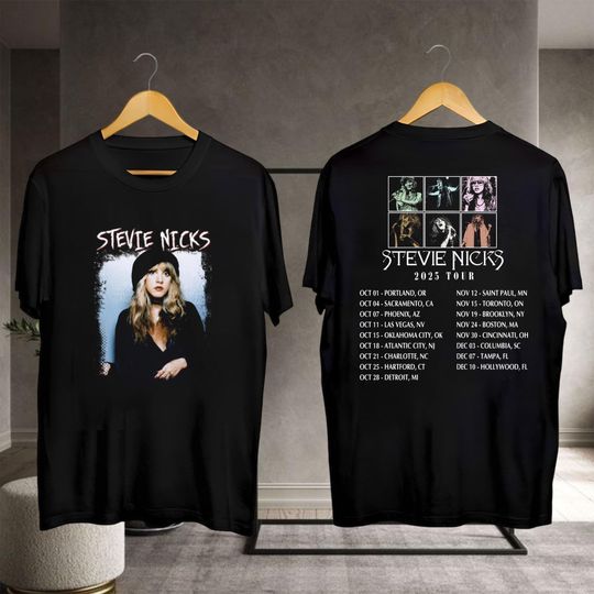 Discover 2025 Live In Concert Stevie Nicks  T-Shirt, Stevie Nicks Graphic Shirt