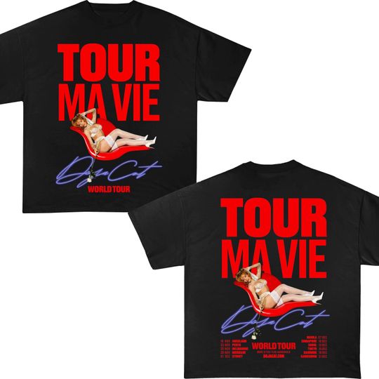 Doja Cat 2025 Tour T-shirt, Vintage Doja Cat Graphic Tee