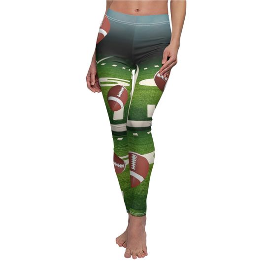 Discover Women's Football World Cup Leggings, Sports & Casual Football Fan Leggings
