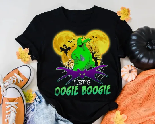 Discover Green Monster Oogie Boogie Nightmare Before Christmas Women’s T-Shirt
