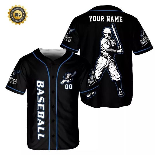 Discover Personalized Baseball Jersey Shirt, Baseball 3D Shirt