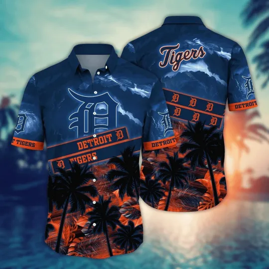 Discover Detroit Baseball Team Tigerss Hawaiian Shirt