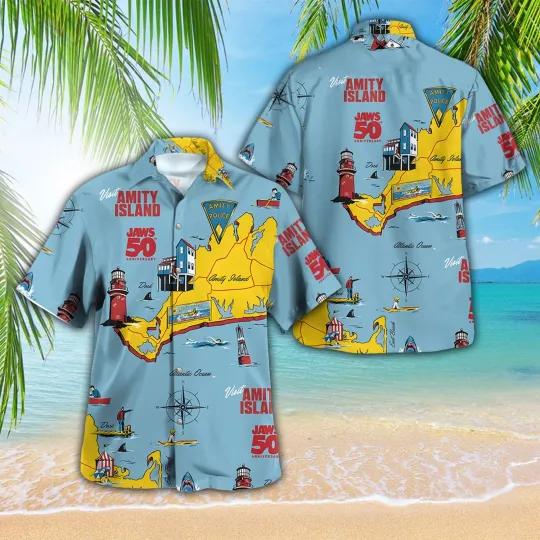 Jaws Hawaiian Shirt