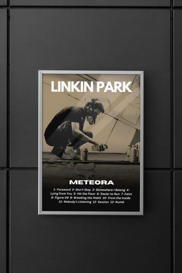 Discover Linkin Park | Linkin Park poster | Linkin Park Meteora album
