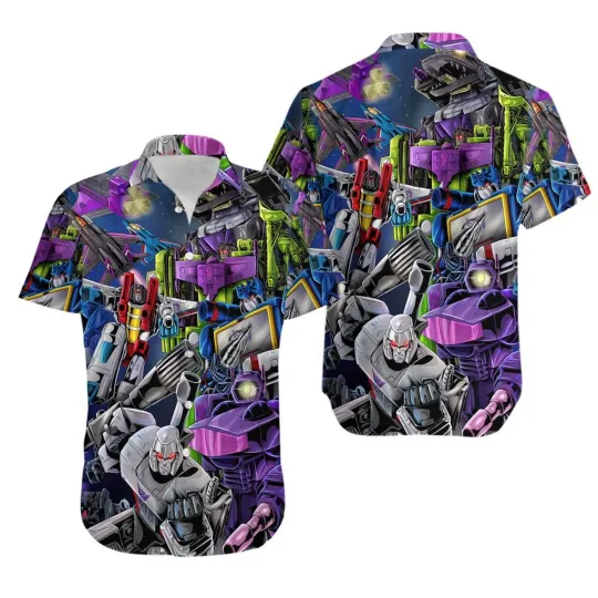 Cool Transformers Hawaiian Shirt - Unisex Summer Style