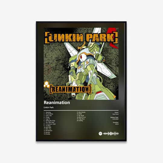 Discover Linkin Park - Reanimation Album Art Poster