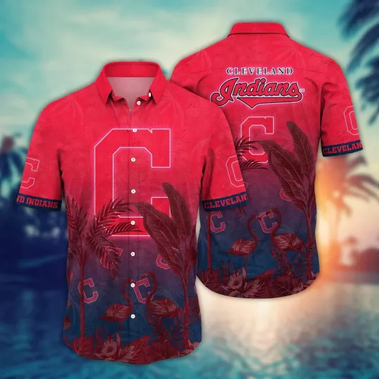 Cleveland Baseball Team Indians Hawaiian Shirt