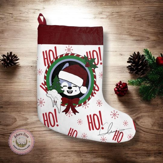 Discover Channie Bias Skz Stocking, Kpop Stocking, Holiday Decoration, Santa Stocking, Bang Chan, Gift for Stray Kids Fan, Personalizable