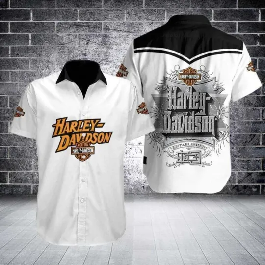 Haarleyy Davidson 3D Hawaiian Shirt