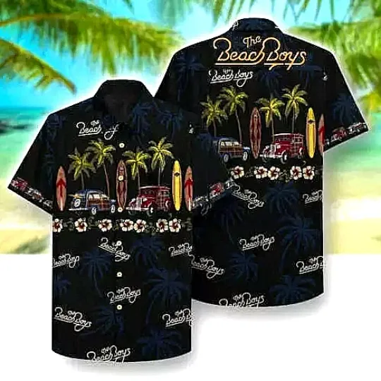 Discover The Beach Boys Hawaiian Shirt Unisex Summer