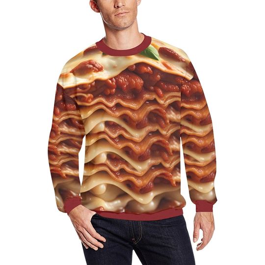 Discover Lasagna Ugly Christmas Sweater