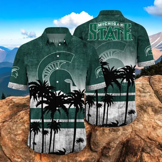 Discover Michigan State Spartans Hawaiian Shir
