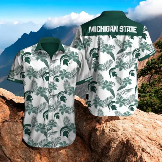 Discover Michigan State 3D Hawaiian Shirt