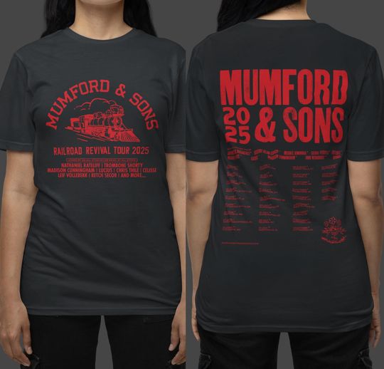unisex Tshirt mumford and sons, mumford and sons, Hoodie mumford & sons Tour 2025