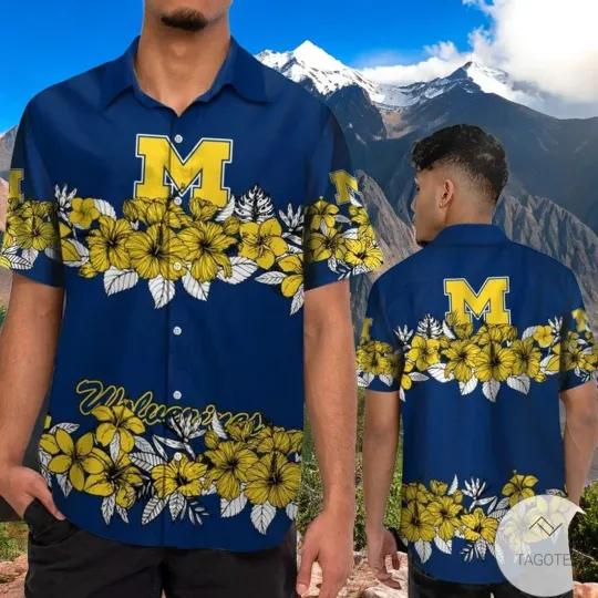 Discover Michigan Wolverines Hawaiian Shirt