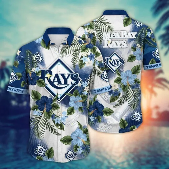Discover Tampa Bay Baseball Team Rayss Hawaiian Shirt