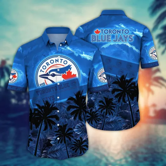 Toronto Baseball Team Blue Jayss Hawaiian Shirt