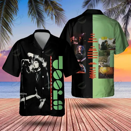 The Doors She Cried Hawaiian Shirt Men’s