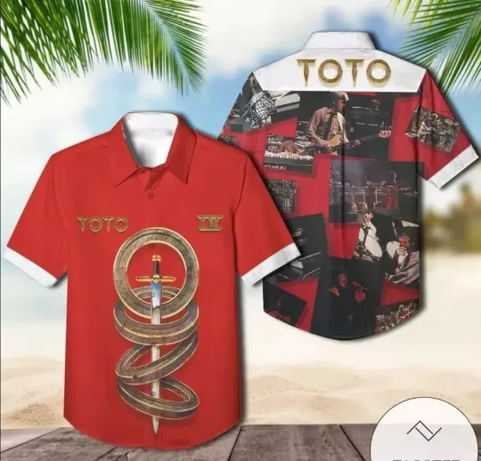 Discover Toto IV Album Cover Hawaiian Shirt 2025 Hawaiian Shirt