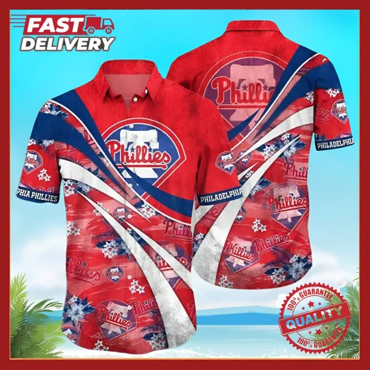 Philadelphia Phillies Aloha Hawaiian Shirt
