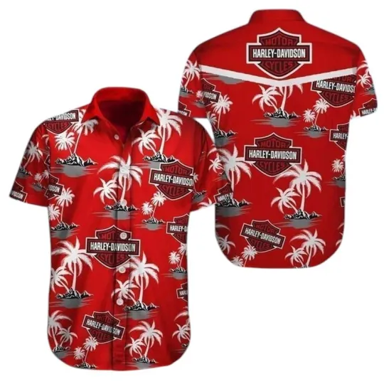 Discover Hawaiian Shirt Haarleyy Davidson Hawailian Shirt