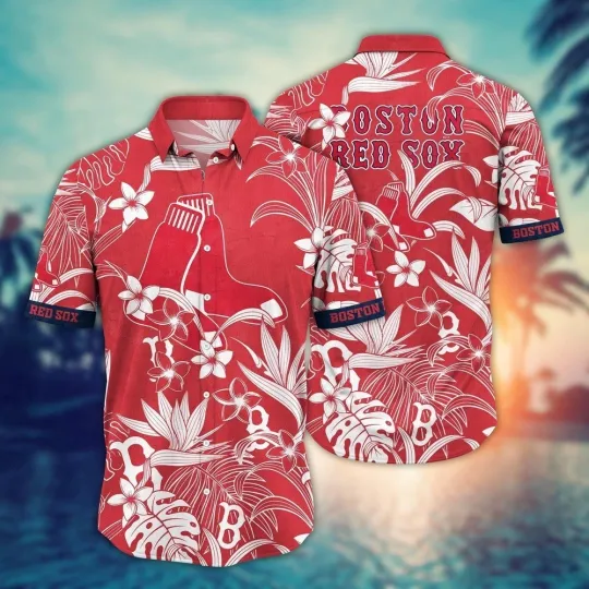 Discover Boston Baseball Team Redd Sox Hawaiian Shirt
