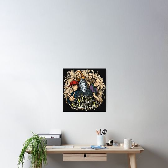 Limp Bizkit Rock Band Poster - Stylish Wall Print for Fans