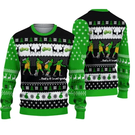 Discover BG funny character Ugly Sweater, Christmas Ugly Sweater, funny character Xmas Sweatshirt