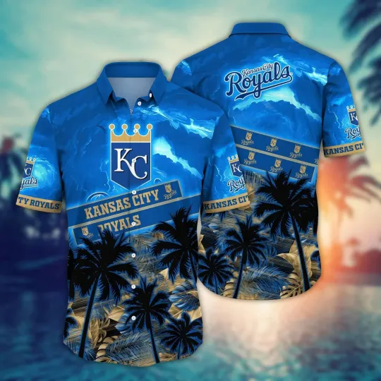 Discover Kansas City Baseball Team Royalss Hawaiian Shirt