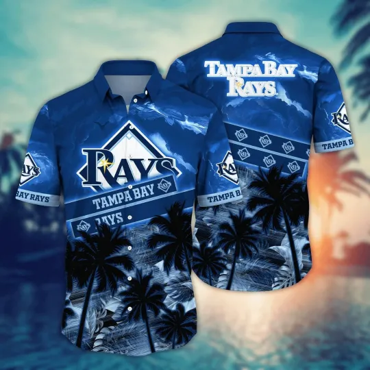 Discover Tampa Bay Baseball Team Rayss Hawaiian Shirt