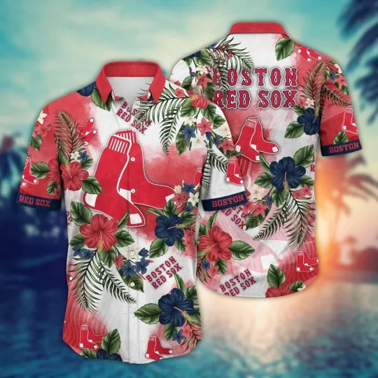 Discover Boston Baseball Team Redd Sox Hawaiian Shirt