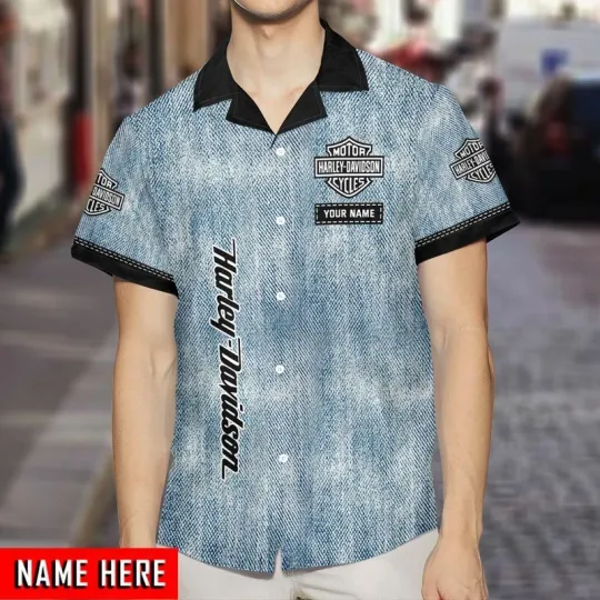 Discover Hawaiian Shirt Haarleyy Davidson Custom Name Hawaii Shirt