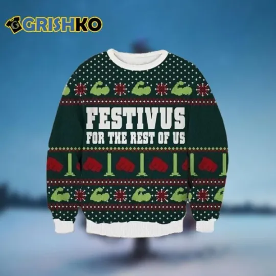 Seinfeld Ugly Christmas Sweater